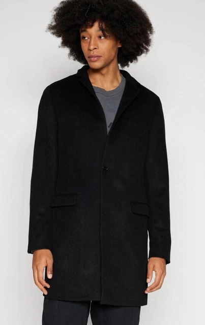 All saints discount bodell coat charcoal
