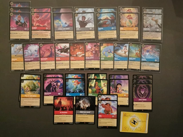 DISNEY LORCANA BUNDLE Legendary Rare and Super Rares EUR 205,57 ...