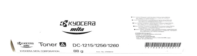 Kyocera Mita 37068010 Toner Original DC-1215/DC-1256/DC-1260 [A Boîte ]