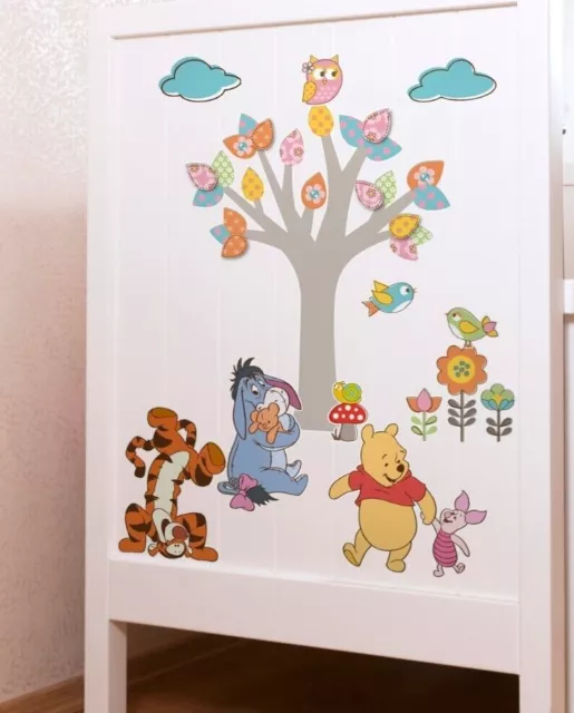 Pared & Muebles Pegatinas Juego de Winnie The Pooh 50x70cm Niños Disney Sala