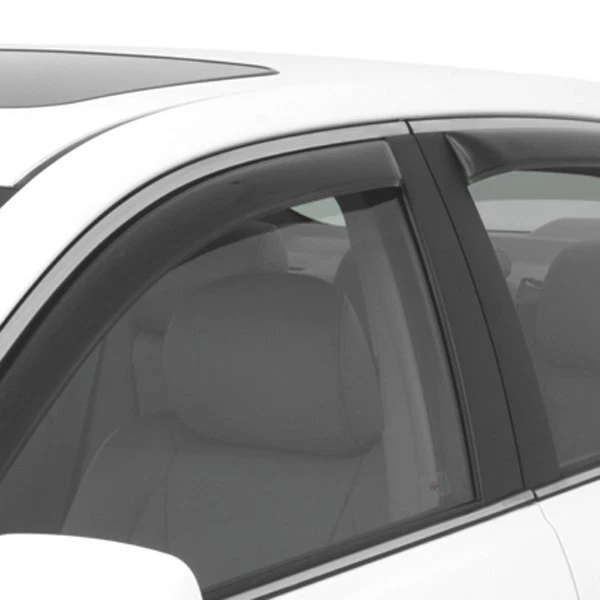 For Subaru Forester 14-18 Window Deflectors In-Channel Ventvisor Smoke Front &