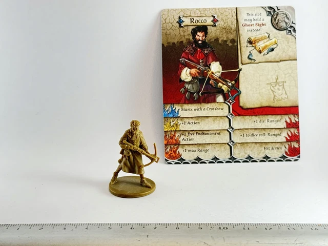 Zombicide Black Plague – Figurine SCOWL Exclusive Kickstarter – Peinte – Avec Carte