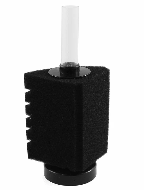 Fish Tank Aquarium Betta Shrimp Sponge Filter Black 16 x 8cm 2