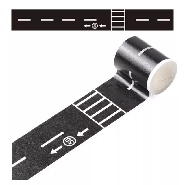 Removable Road Journal Washi Tape DIY Sticker Toy Diary Traffic Railway