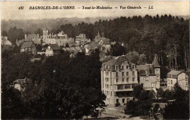 CPA BAGNOLES-de-l'ORNE - TESSÉ-la-MADELEINE - General View (435560)