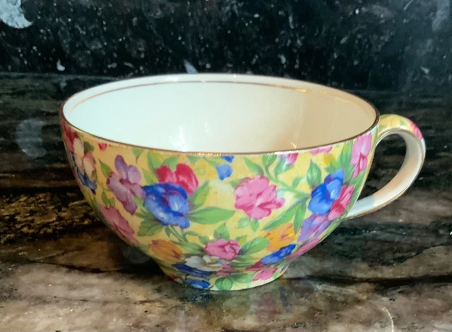 Royal Winton Grimwades Sweet Pea Chintz Grandfather Cup