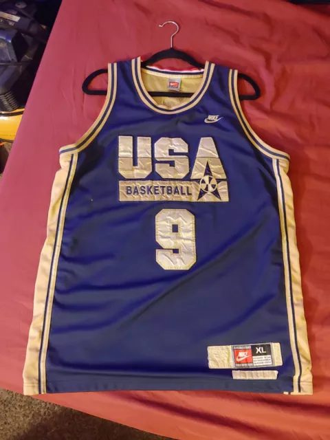1992 Olympics Team USA #9 Michael Jordan Navy Blue Swingman Jersey on  sale,for Cheap,wholesale from China