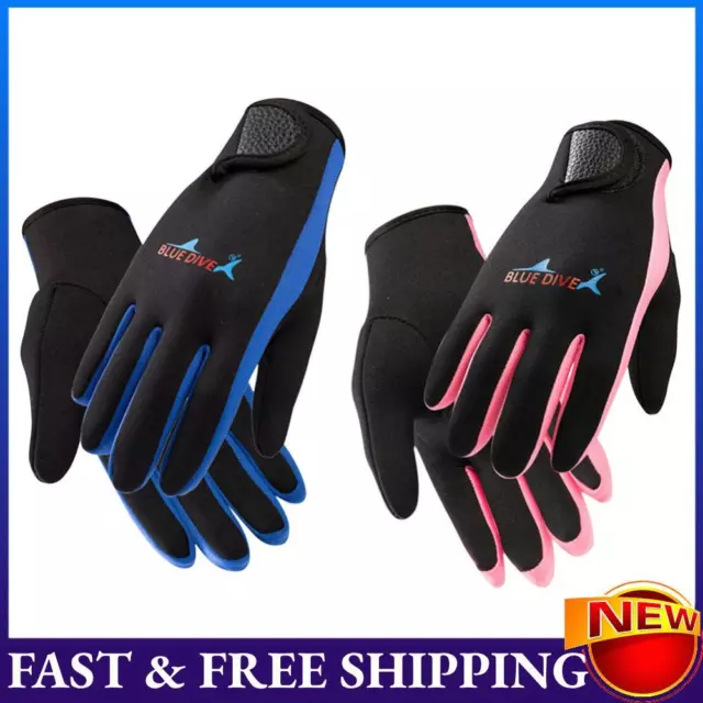 1.5mm Neoprene Swimming Diving Gloves Snorkeling Surfing Water Sports Supplies