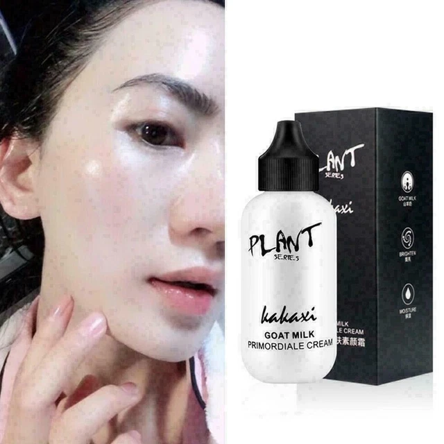 Base facial perezosa leche de cabra revitalizante hidratante G8K5 F7O7 U7K6