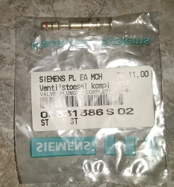 SIEMENS (ASM) Valve Plunger Complete SP-6 #00331386 S02