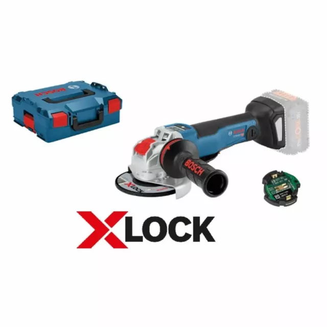 BOSCH X-LOCK Akku-Winkelschleifer GWX 18V-10 PSC Modul GCY 30-4 | ohne Akku ohne