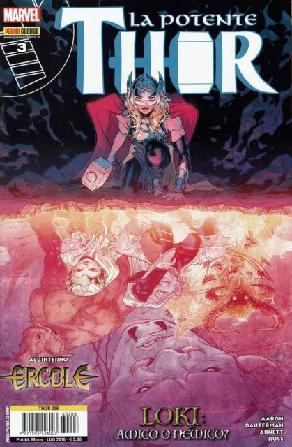 Thor & i nuovi Vendicatori n.208 la potente Thor  3 ed. Panini Comics