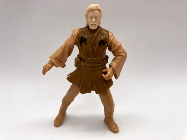 Star Wars Prototype Test Shot Obi Wan Kenobi Coruscant Chase Toy Figure 2001