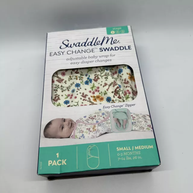 Swaddle Me Baby Easy Change Sleep Swaddle - Stage 1 (0-3 Months)