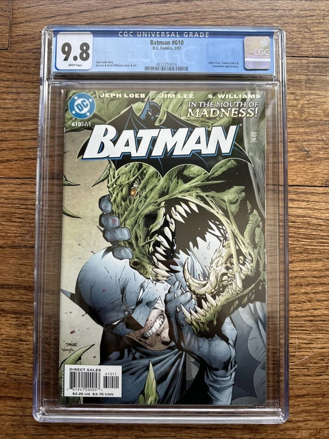 Batman #610~CGC 9.8~Jeph Loeb & Jim Lee~HUSH~2003~DC Comics~4222355016