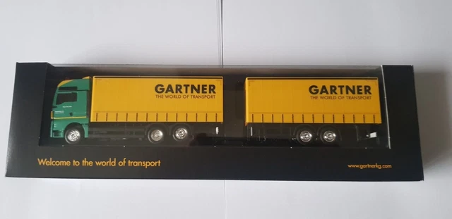 HERPA MAN TGX XXL 26.500 SPTHZ "Gartner", 187, OVP, Sondermod. in
