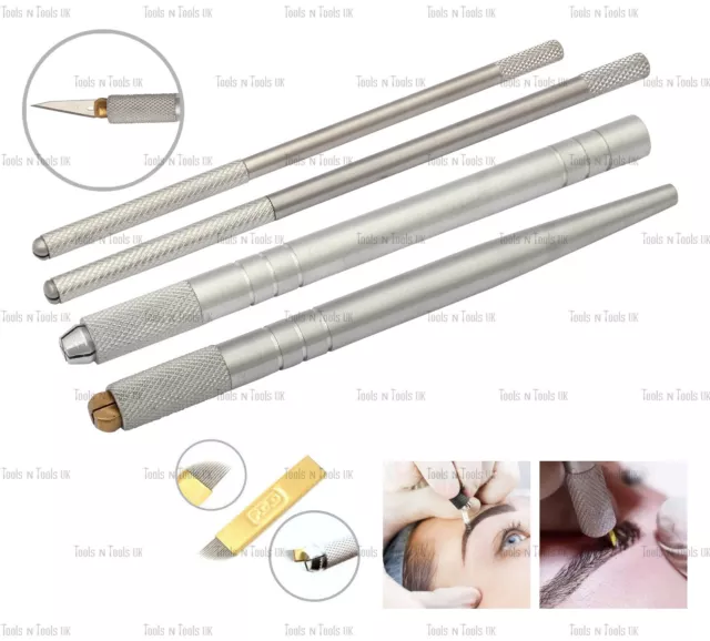 Microblading Stylo Aiguille Support Tatouage Broderie Sourcil Crystalum En 4