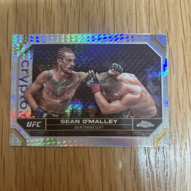 2024 TOPPS CHROME UFC Sean O'Malley Prizm réfracteur EUR 22,20