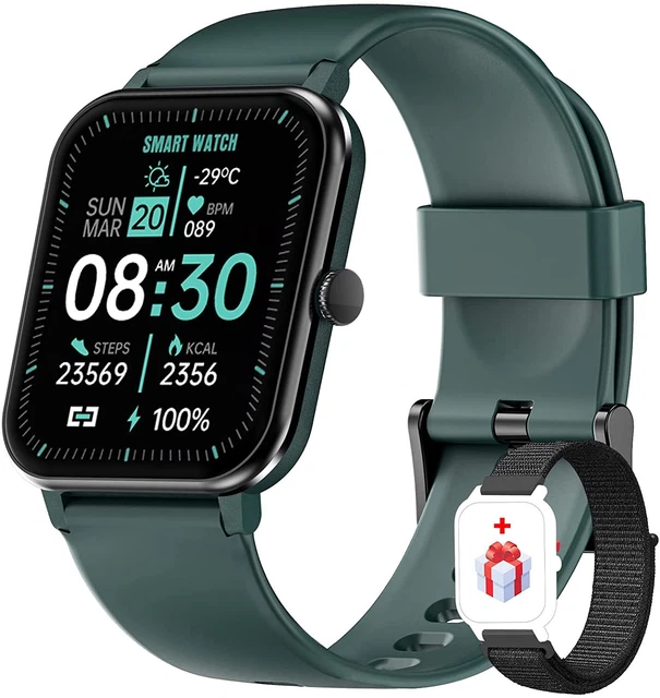 Blackview Smartwatch Armband Pulsuhr Fitness Tracker für Herren Damen Schrittzäh