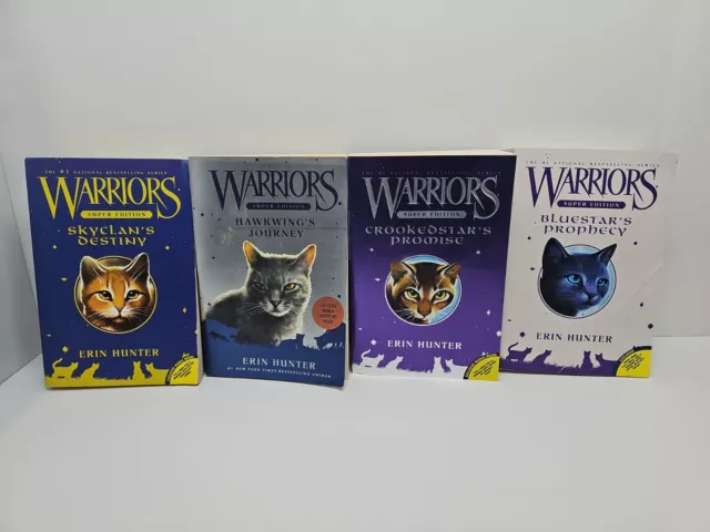 SUPER　WARRIORS　Paperback　Thunderclan　$24.95　Erin　PicClick　EDITION,　Prophecy　Bluestar's　by　Hunter　AU