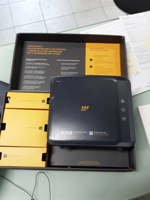 Modem Router Fastweb Fastgate Usato In Ottimo Statodga4131Fwb
