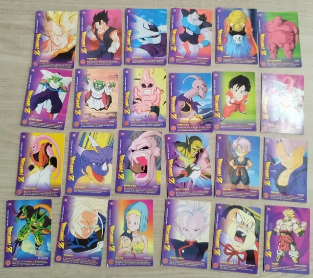 75 CARTES DRAGON Ball Z Panini Fighting Cards EUR 54,00 - PicClick FR