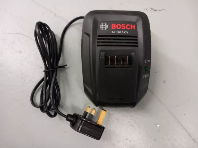 GENUINE Bosch Power Charger for all (AL1815CV) +1 Battery PBA 18v 1.5ah