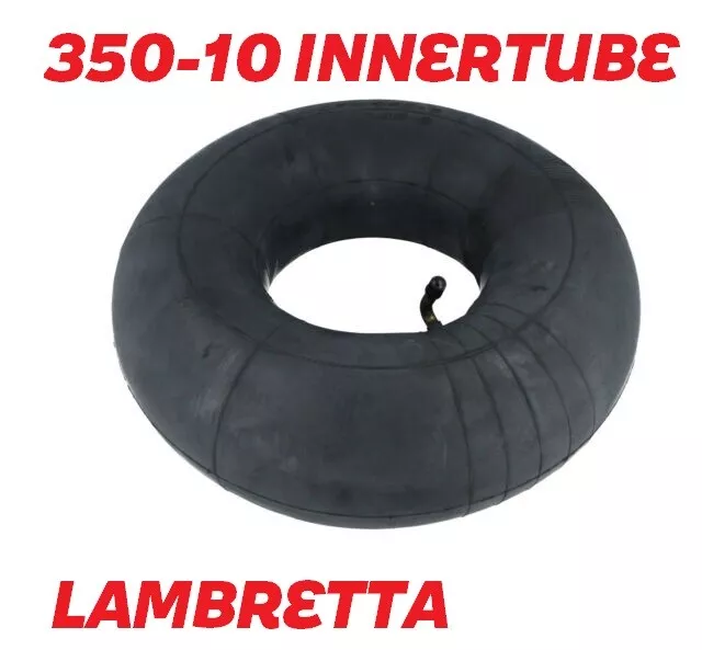 VESPA INNER TUBE. 350 X 10 . LAMBRETTA LI - GP - LIS x 1 HEAVY DUTY