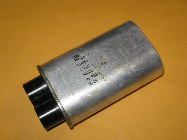 GE microwave oven HV high voltage capacvitor cap 1uF JVM1630 WB27X10848