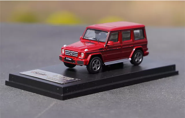 iscale 1/64 Scale Mercedes Benz G-Class G63 Red Diecast Car model Collection Toy