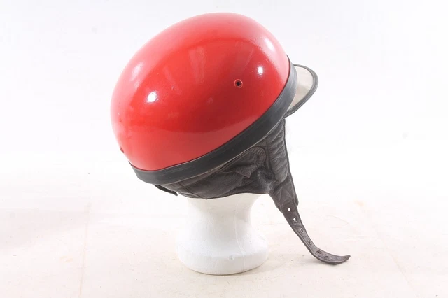 ANCIEN CASQUE de POMPIER VILLE ARPAJON ( ESSONNE ) intérieur cuir