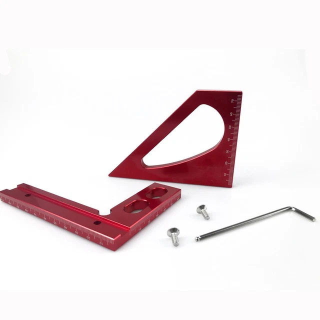 Outil de mesure de la règle d'angle