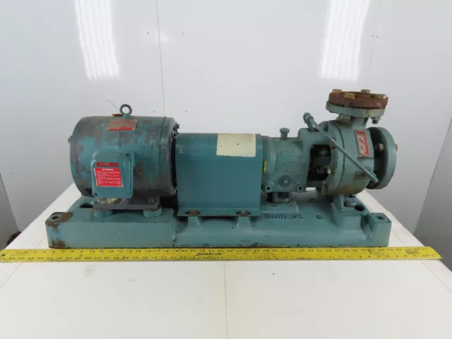 Goulds 3196 2x3x6 Centrifugal End Suction Pump 180GPM 7.5Hp 208-230/460V 3Ph