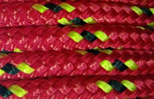 6mm x 100m Polyester Rope Double Braid Marine Yacht Sailing Mooring Boat