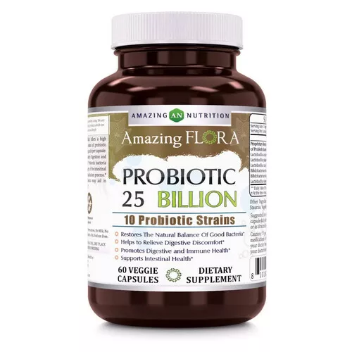 Superbe Flora Probiotique 10 Tension 25 Milliard 60 Comprimé Veg Par