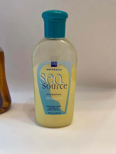 RARO Champú para el Cabello Helene Curtis Vintage Años 80 SEA SOURCE 8,5 OZ