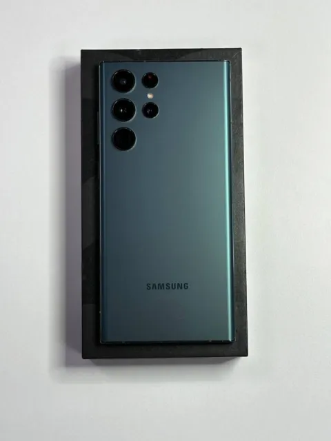 Samsung Galaxy S22 Ultra 5G 256GB (SM-S908B) Green - Very Good Condition + Box
