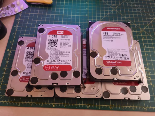 Hard disk HDD disque dur WESTERN DIGITAL WD RED 4To Tb NAS