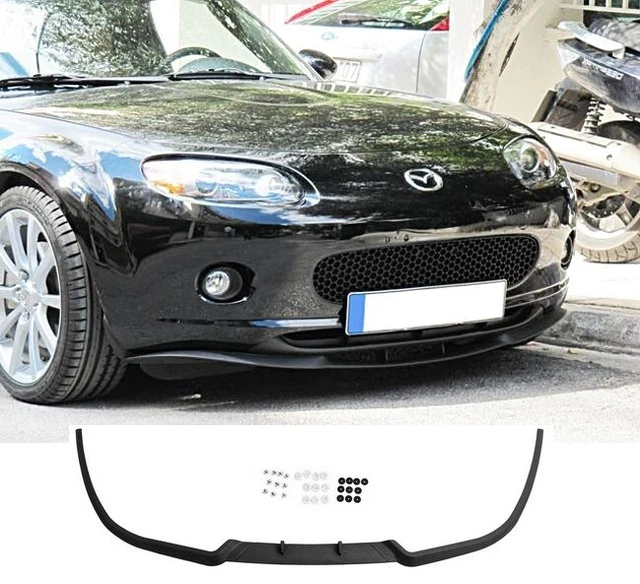BELIKES Auto-frontlippe ABS Spoiler, Für Audi A4 B9 Limousine 2017 2018 Frontschürze Lippe Auto