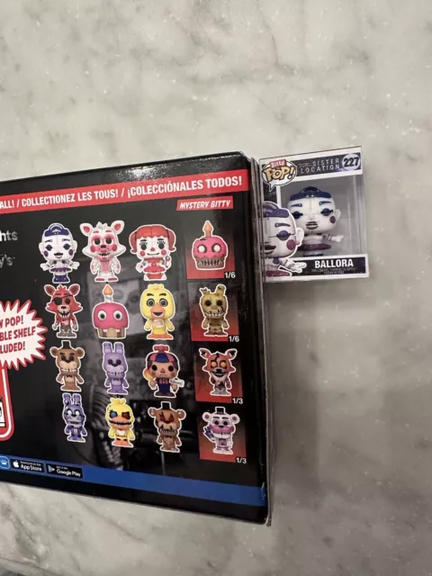  Funko Bitty Pop!: Five Nights at Freddy's Mini Collectible Toys  4-Pack - Ballora, Funtime Foxy, Baby & Mystery Chase Figure (Styles May  Vary) : Toys & Games