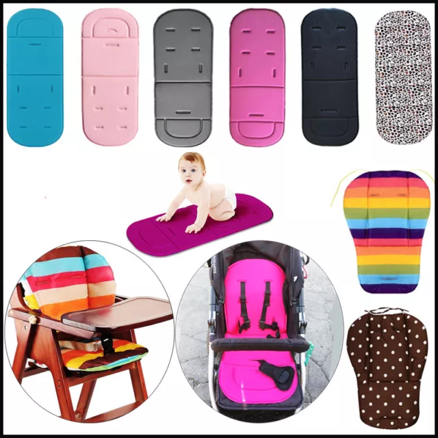 Universal Baby Stroller Soft Cushion Pram Pushchair Car Seat Kids Liner Pad Mat 2