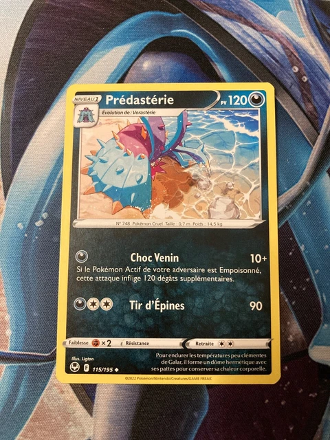 Carte Pokémon Prédastérie 115/195 - EB12 Tempête Argentée