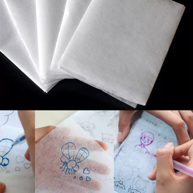 32 Sheets Translucent Tracing Paper Graphite Transfer Carbon Copy