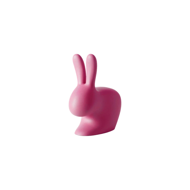 Qeeboo Rabbit Xs Door Stopper Bfuchsia