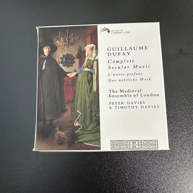 【中古CD】Guillaume Dufay/Complete Secular Music／Davies, P./Davies, T./Medieval Ensemble 51w8D7+Vz2L._SY200_QL15_.jpg