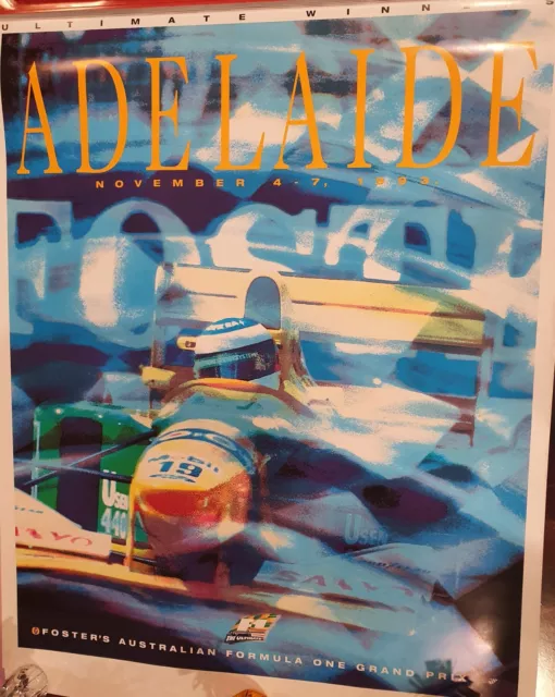 Australian Formula One Grand Prix 1993 poster