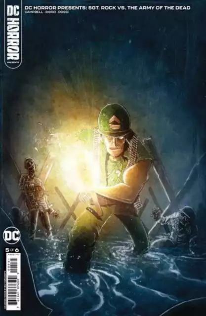 DC Horror Presents Sgt Rock vs The Army Of The Dead #5 (Of 6) Cover C 1 in 25 Be