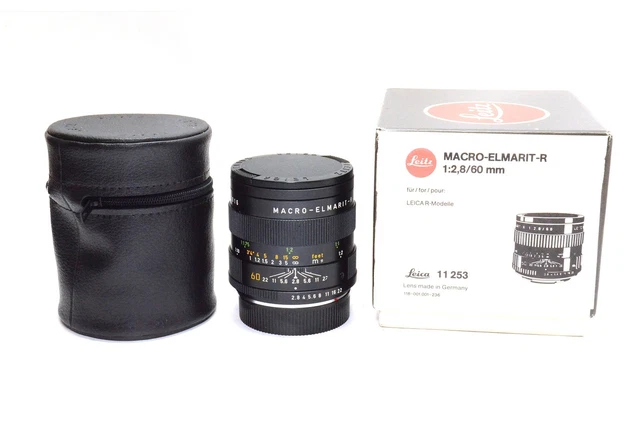 Objectif Photo Leica R 60mm F/2.8 Macro - Monture Leica R - Occasion Bon état
