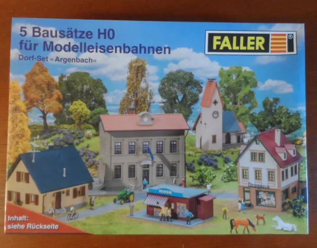 Faller 180660 Dorf-Set „Argenbach“ Spur H0 1:87 Neu OVP