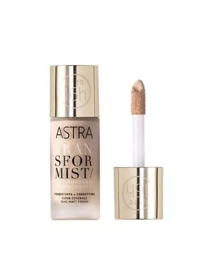 ASTRA TRANSFORMIST Fondotinta + correttore Foundation + Concealer 01N ALABASTER